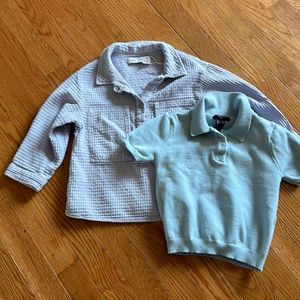 Zara Forever 21 combo. Zara long sleeve lilic size 4-5. For ever21 short sleeve